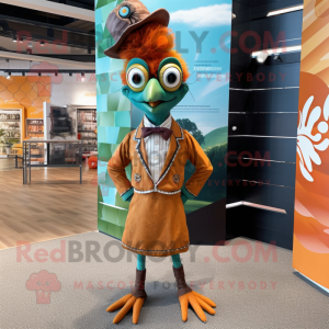 Rust Peacock mascotte...