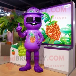  Grape maskot drakt...