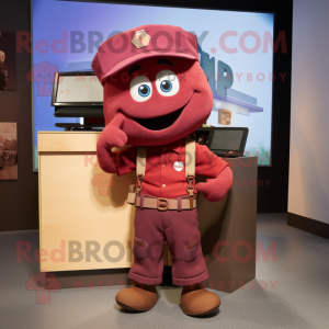 Maroon Television mascotte...