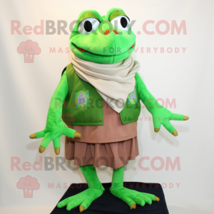 Postava maskota Frog...