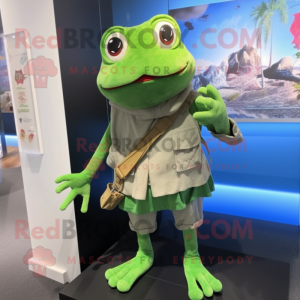 Postava maskota Frog...