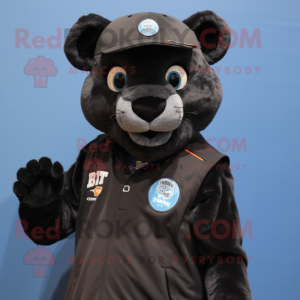  Panther maskot kostym...