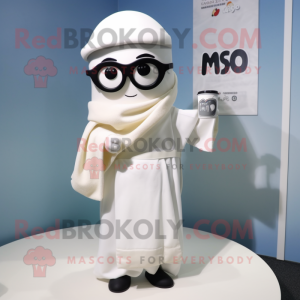 Hvid Miso Soup maskot...