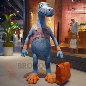 Rust Diplodocus maskot...