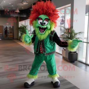 Forest Green Evil Clown...