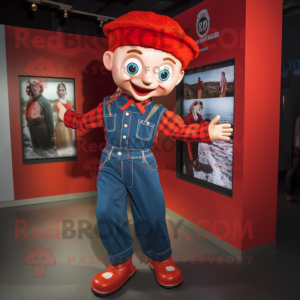 Red Irish Dancer maskot...