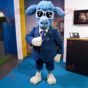 Mascotte de mouton mérinos...