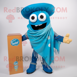 Cyan Tacos mascotte kostuum...