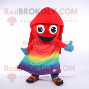 Postava maskota Red Rainbow...