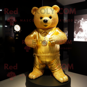 Goldener Teddybär...