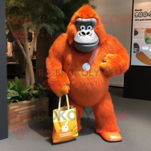 https://www.redbrokoly.com/102761-home_default/orange-gorilla-mascot-costume-character-dressed-with-a-oxford-shirt-and-tote-bags.jpg