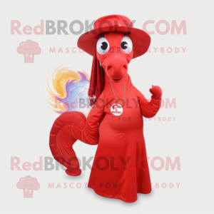 Red Sea Horse Maskottchen...