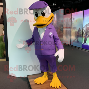 Purple Duck mascotte...