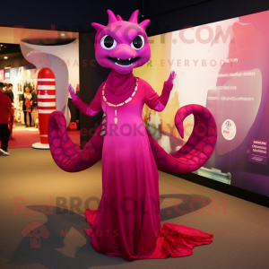 Magenta Hydra mascotte...