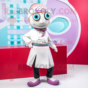 nan Doctor mascot costume character dressed with a Leggings and Wraps