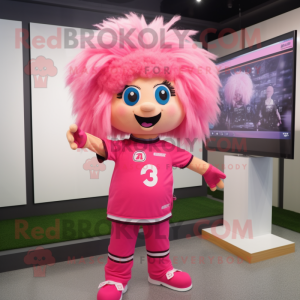 Rosa Men maskot...