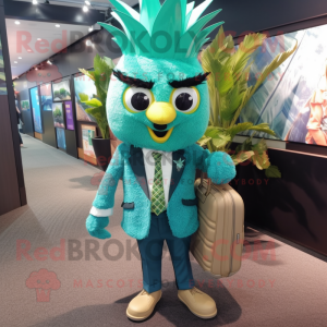 Teal Pineapple mascotte...