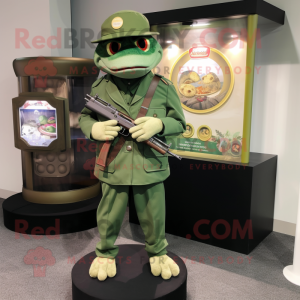 Green Sniper mascotte...