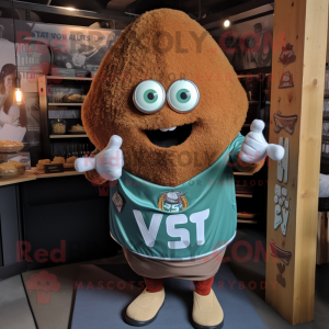 Rust Falafel maskot kostume...