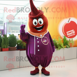 Maroon Onion mascotte...