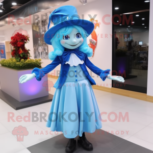 Sky Blue Witch mascotte...