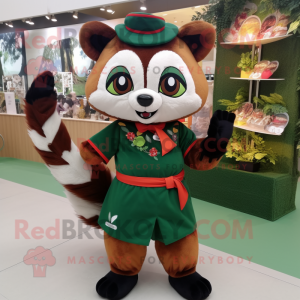 Forest Green Red Panda...