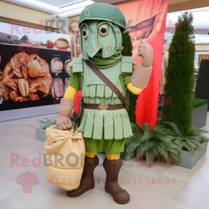 Oliven romersk soldat...