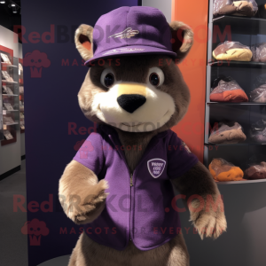 Purple Marten mascotte...