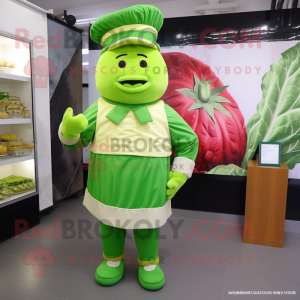 Personagem de mascote Green...