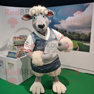 Mascotte de mouton mérinos...