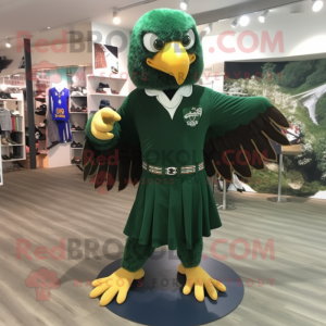 Forest Green Eagle maskot...