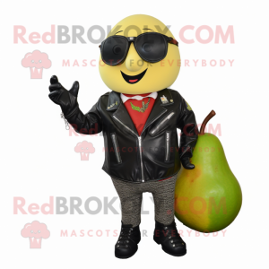  Pear mascotte kostuum...