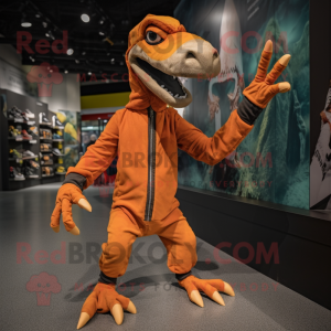 Rust Coelophysis mascotte...