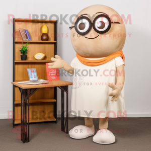 Beige Shakshuka mascotte...