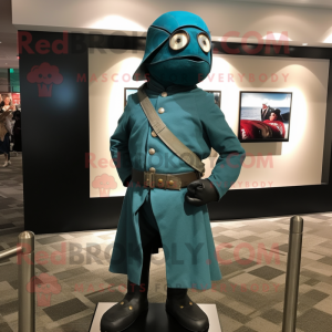 Teal Civil War Soldier...