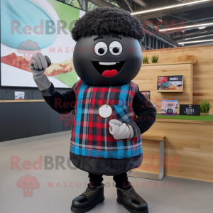 Black Burgers maskot...