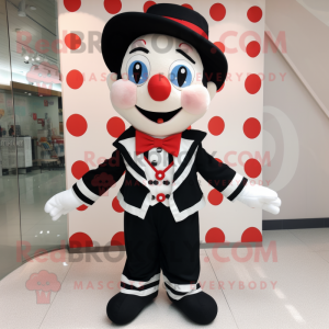  Mime maskot kostume...