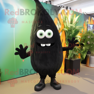 Black Courgette mascotte...