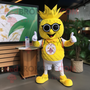 Yellow Pineapple mascotte...