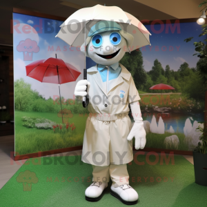  golfbal mascotte kostuum...