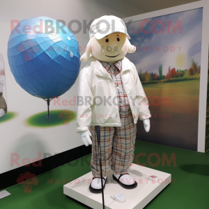  golfbold maskot kostume...