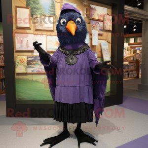 Lavender Blackbird mascotte...