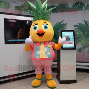 Peach Pineapple mascotte...