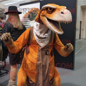  Utahraptor maskot kostume...