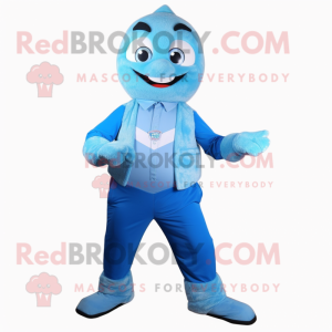 Blue Ice mascotte kostuum...