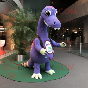 Postava maskota Diplodocus...