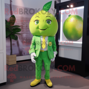 Green Lemon mascotte...