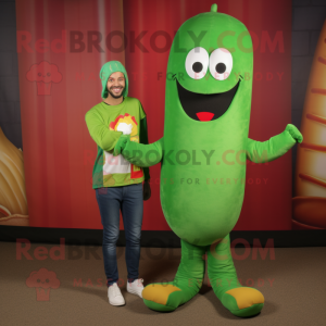 Green Hot Dogs mascotte...