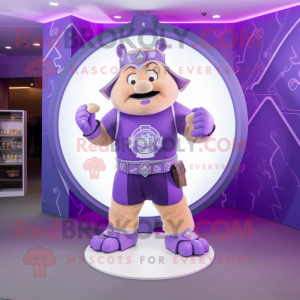 Lilla Celtic Shield maskot...
