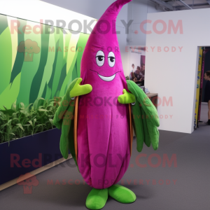 Magenta Asparagus mascotte...